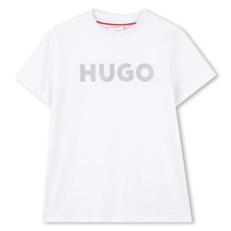 Image of Hugo SS T Shirt Jn63 Regular Fit T-Shirts 6Y White 59607201155