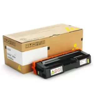 Image of Ricoh 408355 toner cartridge Compatible Yellow