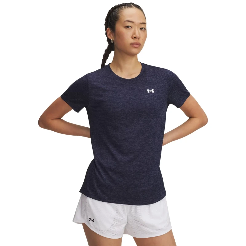 Image of Heathered womens top Under Armour Tech Bleu Female M