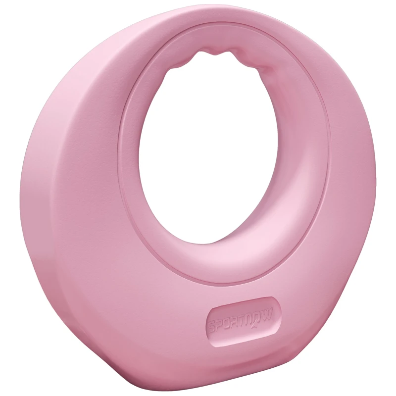 Image of SPORTNOW 12kg Kettlebell for Weight Lifting and Strength Training - Pink - Pink TJ Hughes 5061025059256
