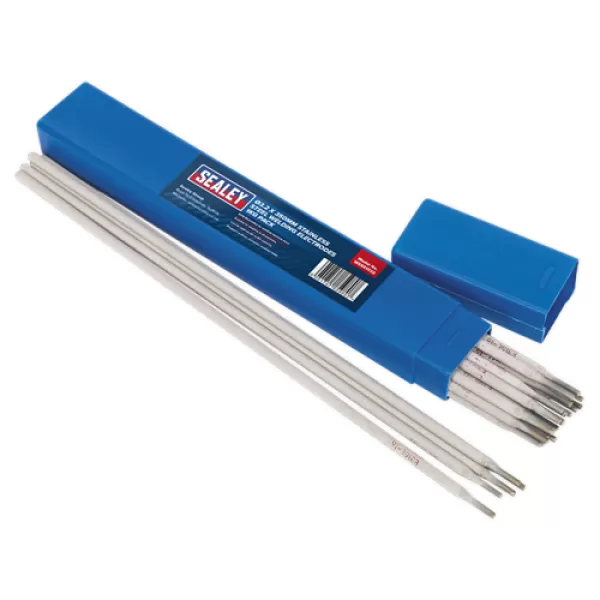 Image of Sealey WESS1032 Welding Electrodes Stainless Steel Ø3.2 x 350mm 1kg Pack