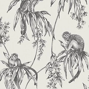 Image of Superfresco Easy Saimiri Wallpaper Natural - 10m