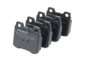 Image of RIDEX Brake pad set Rear Axle 402B0652 Brake pads,Brake pad set, disc brake OPEL,SAAB,VAUXHALL,Astra F CC (T92),Calibra A (C89),Astra F Caravan (T92)