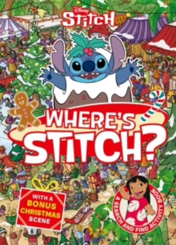 Image of Where's Stitch? LIMITED CHRISTMAS EDITION Paperback / softback