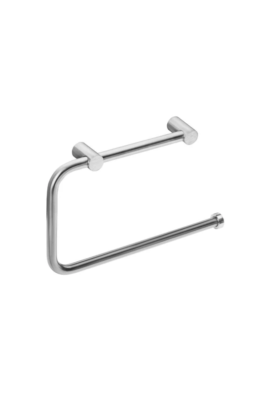Image of Cosmic Towel Ring, Matt Stainless Steel, Wall-Mounted, Collection Logic in Grey Grey Unisex
