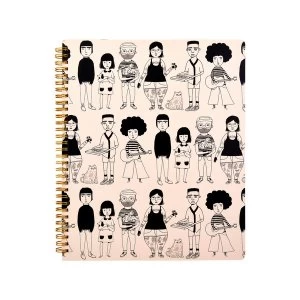 Image of Sass & Belle My Kind of People A4 Notebook