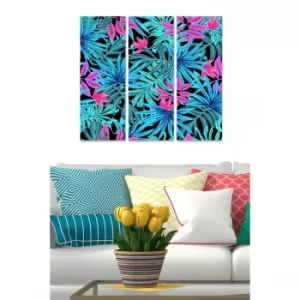 Image of MDF3416547 Multicolor Decorative MDF Painting (3 Pieces)