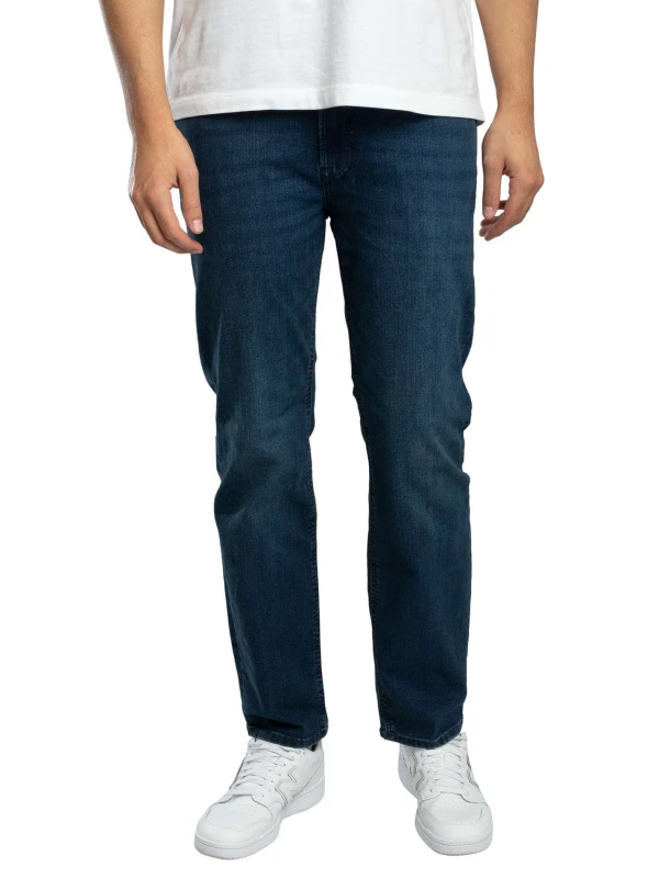 Image of jack & jones Clark 260 Original Regular Jeans Blue Denim 32W x 30L