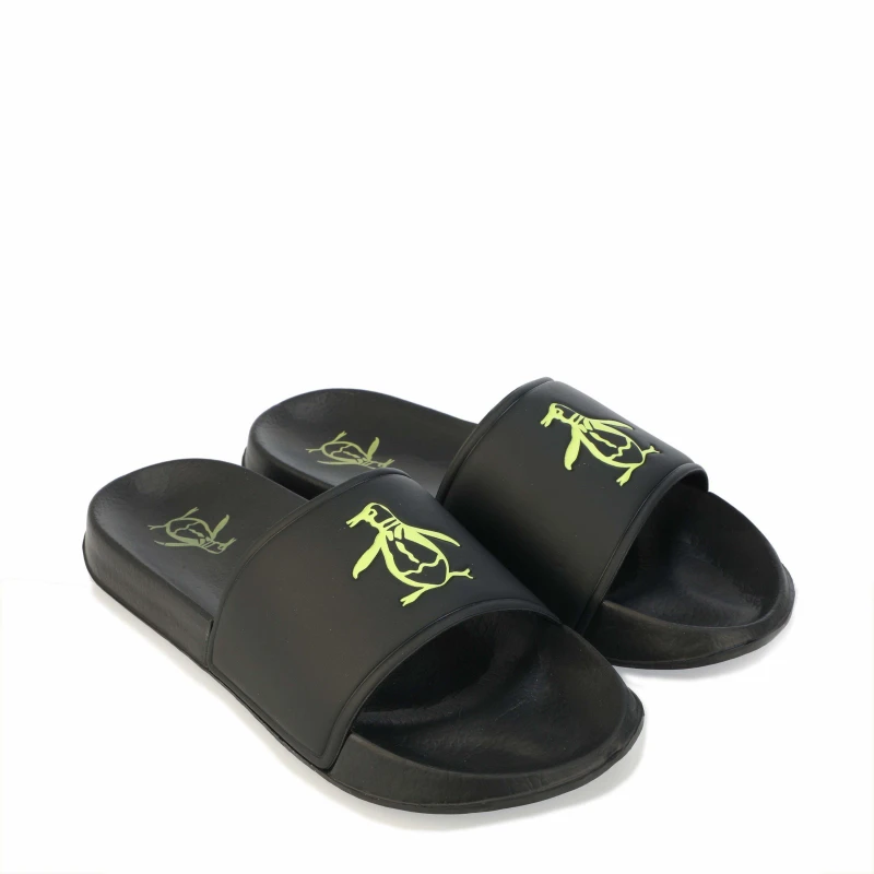Image of Original Penguin Pier Pool Slider Black male UK 9
