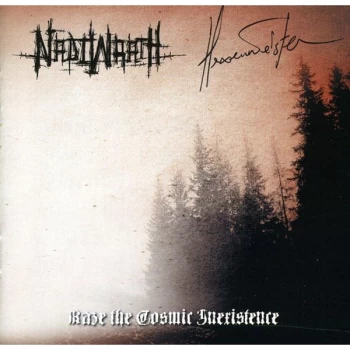 Image of Nadiwrath / Hexenmeister - RAZE THE COSMIC INEXISTENCE SPLIT CD