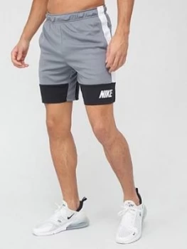 Image of Nike Training Dry 5.0 Shorts - Grey, Size S, Men