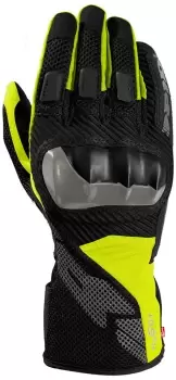 Image of Spidi Rainshield H2Out Gloves, black-grey-yellow, Size L, black-grey-yellow, Size L
