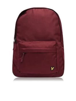 Image of Lyle & Scott Girls Badge Backpack - Port