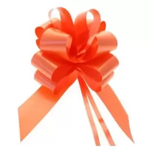 Image of Apac 50mm Pull Bows (Pack Of 20) (One Size) (Orange)