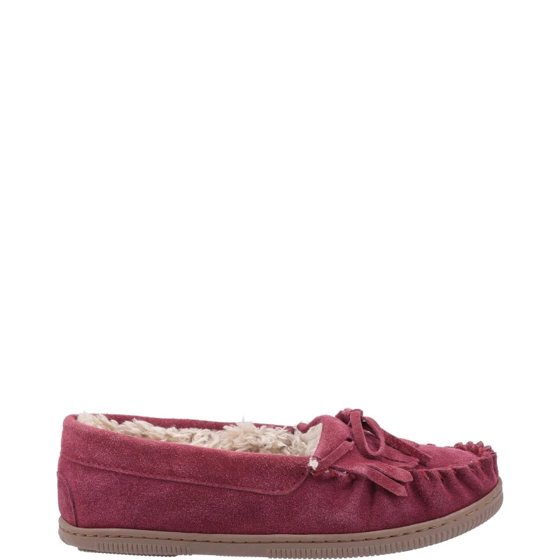 Image of Hush Puppies Addy Slip On Slipper - Red Red 3