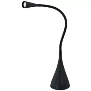 Image of Snapora LED Desk Task Lamp Black 3 Step Dimming - Eglo