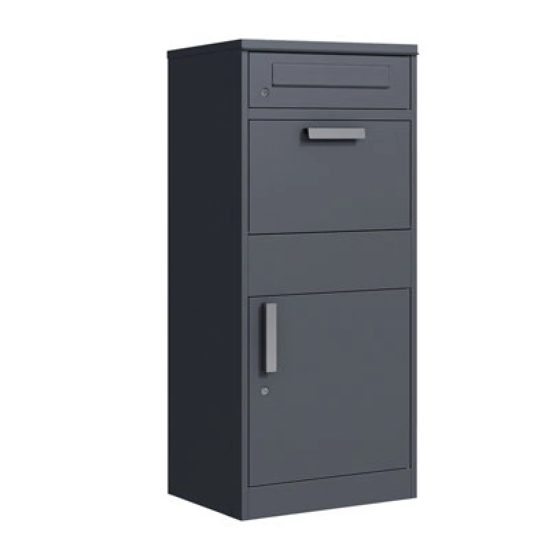 Image of Phoenix Safe Company Phoenix Pb1121Aak Secure Parcel Delivery Box, Outdoor Parcel Box With Key Lock, Safe Package Storage Solution