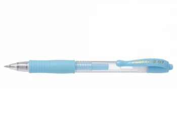 Image of G207 Gel Retractable Rollerball 0.7mm Pastel Blue - Pack of 12