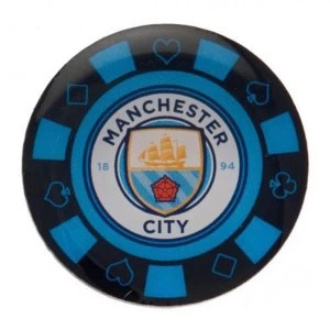 Image of Manchester City FC Poker Chip Badge