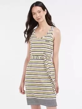 Image of Barbour Patterson Jersey Dress - Stripe - Multi, Size 16, Women