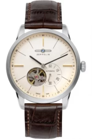 Image of Mens Zeppelin Flatline Automatic Watch 7364-5
