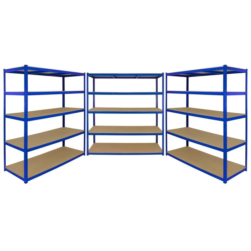 Image of MONSTER RACKING Monster Shop - Pack of 3 Garage Shelving Unit Extra Wide - 5 Tier Heavy Duty 5055986102021