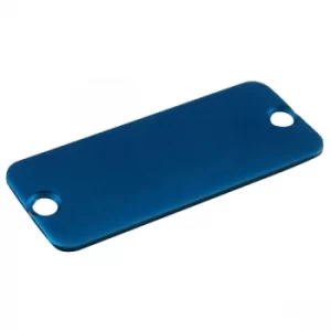 Image of Hammond 1455CALBU-10 End Panel 1455C Series 1.5 x 54 x 23mm Blue