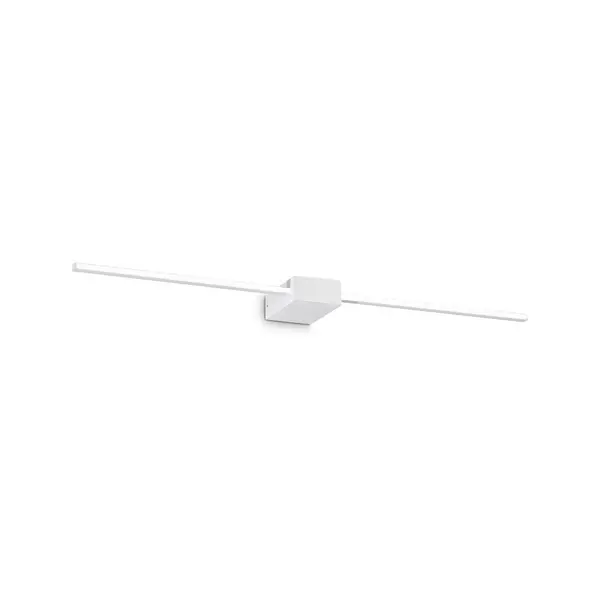 Image of Theo 2 Light Integrated LED Wall Lamp White 900Lm 3000K