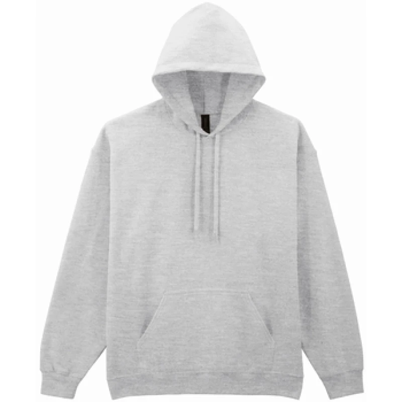 Image of Gildan Mens Softstyle Fleece Midweight Hoodie in Grey Size: Small Grey Male S