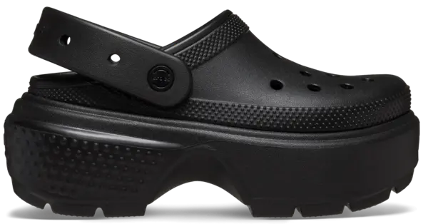 Image of Crocs Unisex Stomp Clogs Black W5/M4