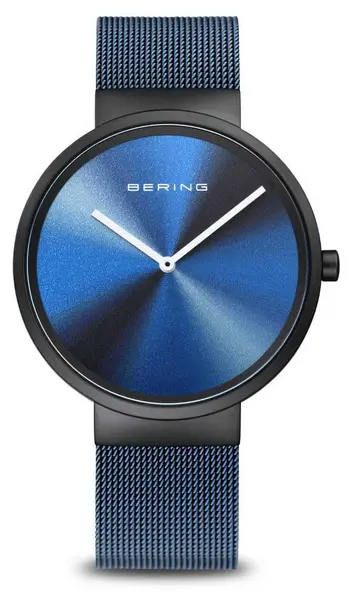 Image of Bering 19039-327 Classic Aurora Blue Aurora Borealis Dial Watch