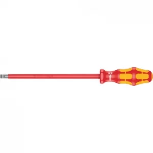 Image of Wera Kraftform 160I VDE Insulated Parallel Slotted Screwdriver 6.5mm 200mm