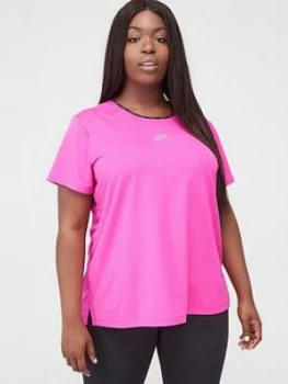 Image of Nike Air T-Shirt (Curve) - Pink, Size 18-20=1X, Women