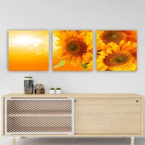 Image of P939998 Multicolor Decorative Canvas Painting (3 Pieces)