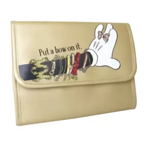 Image of Disney Minnie Mouse Red, Gold and white PU/PVC Large Envelope Style Jewellery Organiser VR700135.PH