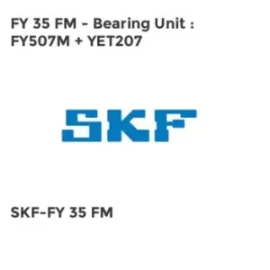 Image of FY 35 FM - Bearing Unit : FY507M + YET207