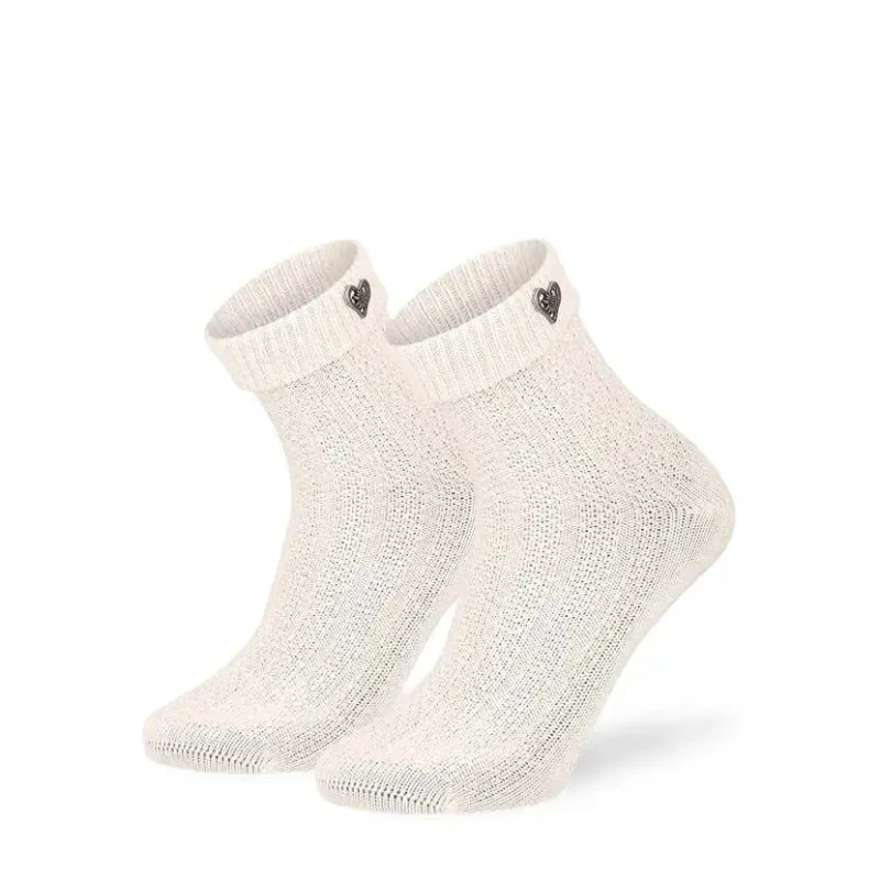 Image of LENZ Womens rustic socks Lenz Innsbruck Blanc Female 39/42