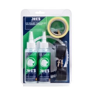 Image of Joe's No Flats Eco Sealant Tubeless Conversion Kit - All Mountain FV