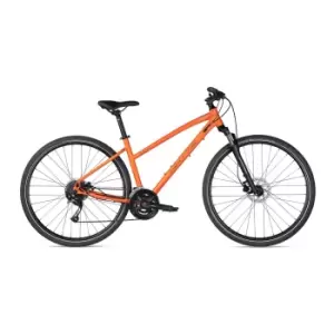 Image of 2022 Whyte Ridgeway Womens V3 Hybrid Bike in Matt Burn Orange