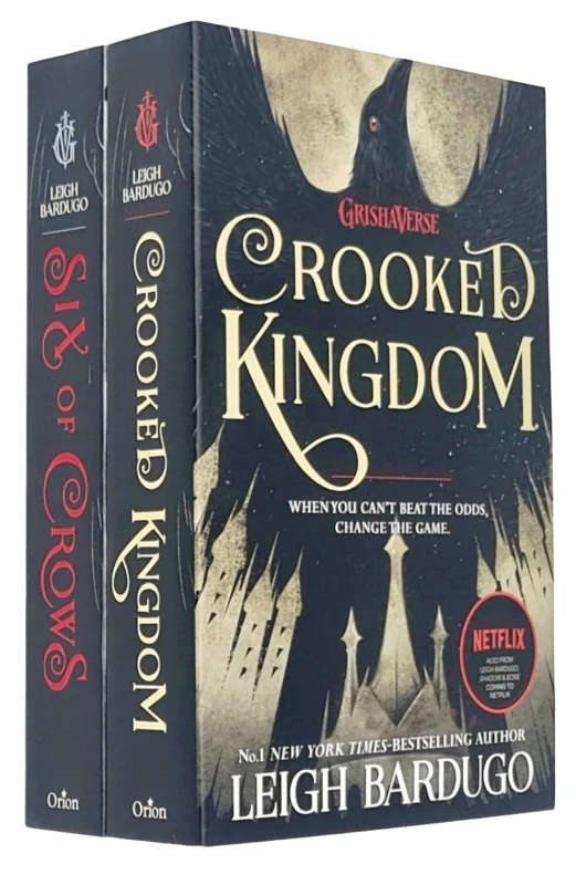 Image of Leigh Bardugo Six Of Crows Series Complete 2 Book Set Crooked Kingdom Paperback Edition Leigh Bardugo Books