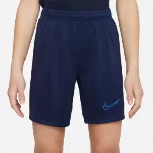 Image of Nike Dri-FIT Academy Juniors Football Shorts - Blue