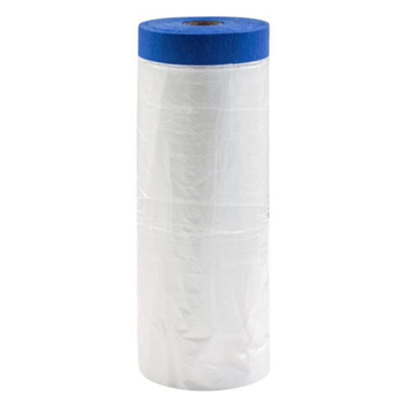 Image of Draper 09663 Rollingdog Painters-Shield 8482 Blue Pretaped Masking Film, 33M X 110Cm