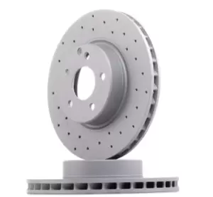 Image of ZIMMERMANN Brake disc 400.3620.52 Brake rotor,Brake discs MERCEDES-BENZ,E-Klasse Limousine (W211),E-Klasse T-modell (S211),CLS (C219)