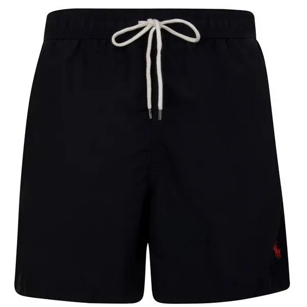 Image of POLO RALPH LAUREN Traveller Swim Shorts - Black S