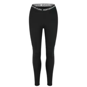 Image of Calvin Klein Performance Logo Leggings - Black