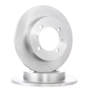 Image of RIDEX Brake disc Solid 82B0023 Brake rotor,Brake discs VOLVO,MITSUBISHI,PROTON,V40 Kombi (645),S40 I (644),Space Star (DG_A),CARISMA (DA_)