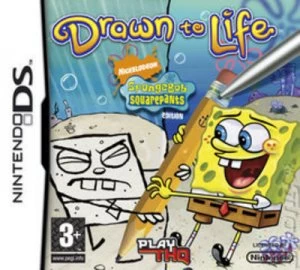 Image of Drawn to Life Spongebob Squarepants Edition Nintendo DS Game