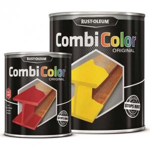Image of Rust Oleum CombiColor Metal Protection Paint White 750ml