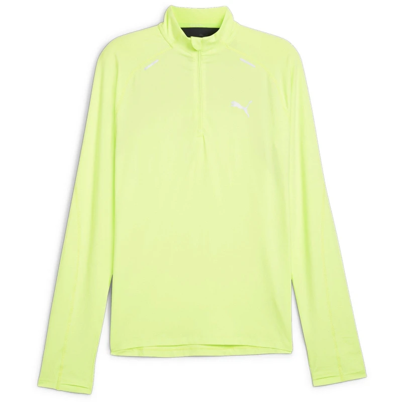 Image of Puma CLOUDSPUN quarter ZIP - Green Green M