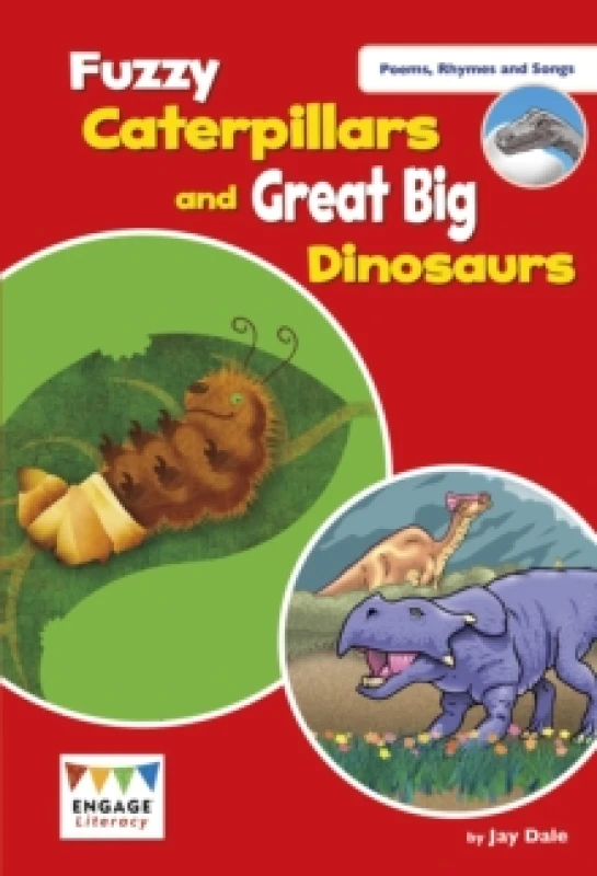 Image of Jay Dale Fuzzy Caterpillars and Great Big Dinosaurs Book Multi unisex